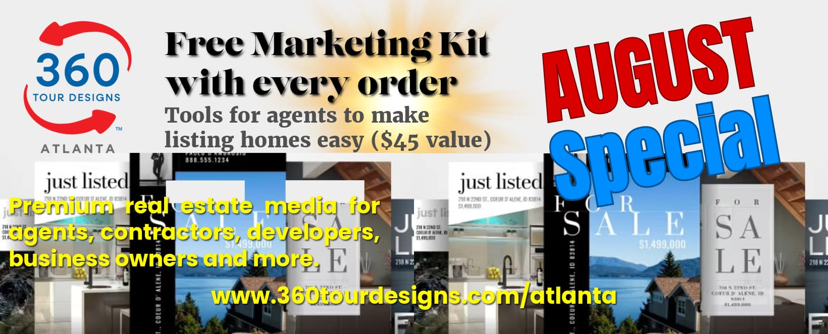 August Special Free Marketing Kit ($45 value)