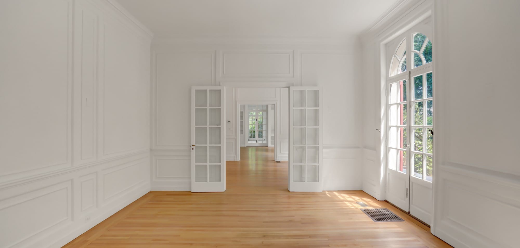 white doorway